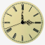 Ivory Roman Clock