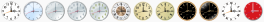 Tray Icons for Analogue Vista Clock
